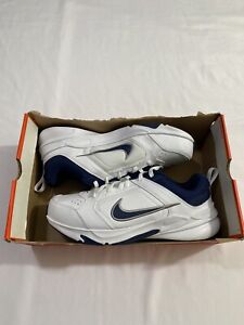 New Mens Size 14 Wide White Blue Nike DefyAllDay 4E Wide Running Shoe DM7564 101