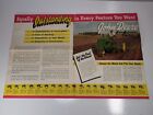 Vintage John Deere Tractor Sales Brochure Advertising Farm Equipment  H-1d-40-10