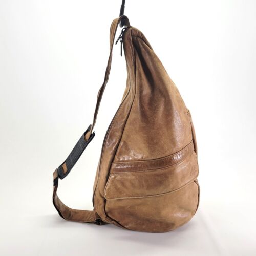 Ameribag Healthy Back Bag Leather Sling Backpack 17