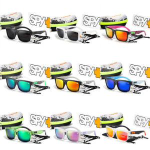 New Spy Polarized Sunglasses Men Classic Ken Block Unisex Square Original Box.