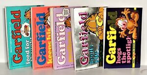 New ListingLot of (5) Vintage Garfield Paperback Books by Jim Davis 13 14 23 35 36 Comics