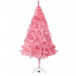 Fawyn 550 Branch pink Christmas Tree for Home Decoration, 6 Ft Folding Artificia