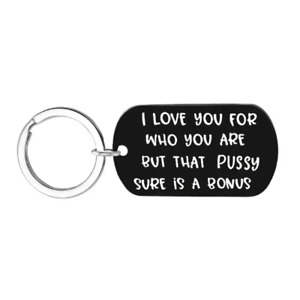 Key Chain Ring Couple  Keychains Boyfriend Girlfriend-Her One His
