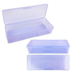 1pc Large Plastic Manicurists Personal Box Storage Case Container Purple