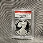 2020 S Silver Eagle Proof PR 70 DCAM PCGS First Day Of Issue Rare Red Label !!!