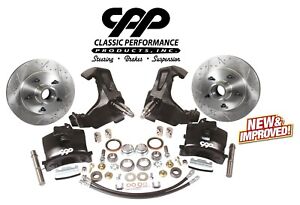 65-72 FORD F100 1/2 TON TRUCK STOCK SPINDLE DISC BRAKE CONVERSION KIT 5 x 5.5 (For: 1972 Ford F-100)