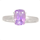 Natural Amethyst - Africa 925 Sterling Silver Ring Jewelry s.9 CR41254