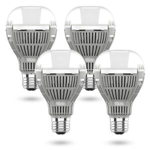 4 Pack Efficient 200W Equivalent LED Light Bulb A21 5000K 16W Home Energy Saving