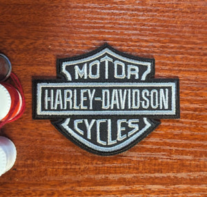 Harley Davidson Patch Logo Motorcycles Biker Embroidered Iron On Patch 3x2.75