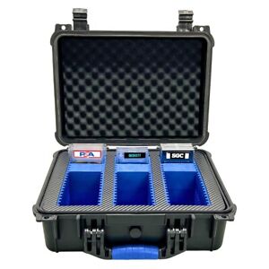 Waterproof Slab Case Armortek Z3 Pro S 3 Row Graded Card Storage Box SGC BGS PSA