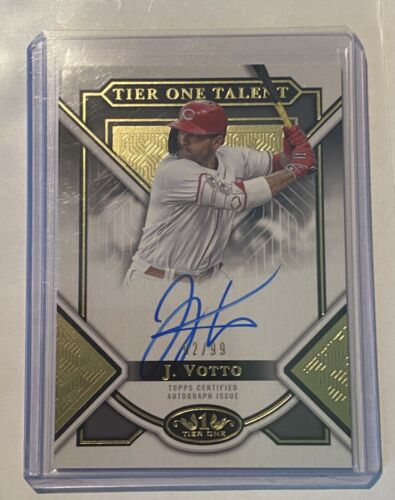 2023 Topps Tier One Talent /99 Joey Votto
