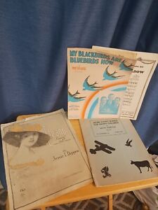 Lot of VINTAGE Sheet Music 1920s 1930s
