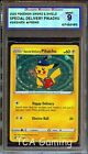 DSG 9 MINT Special Delivery Pikachu SWSH074 HOLO PROMO Pokemon Card 105