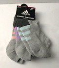 Adidas Womens socks super lite cushioned no show size 9-11 3 pair socks