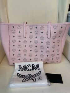 MCM Powder Tote Shoulder Bag Authentic