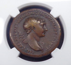 (AD 103-11) Roman Empire - AE Sestertius of Trajan, NGC ChF.