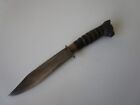 VINTAGE HAND MADE FIXED BLADE KNIFE