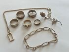 8 Piece Lot of Sterling Silver Jewelry
