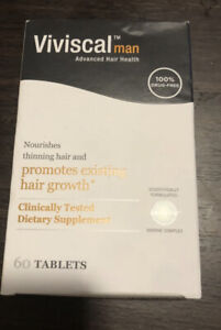 New ListingViviscal Men's Hair Growth Supplements 60 Tablets Exp 08/2024
