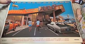 Pulp Fiction Laurent Durieux Screen Print  Poster Mondo Numbered Edition Read!!!