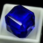 51.45 Ct Natural Transparent Blue Tanzanite Cube Box GIE Certified Gemstone 2286