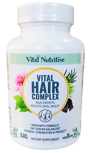 NEW LABEL 10/25 Vital Hair Complex Nutritive Growth Healthy Skin Nail Strengthen