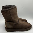 Vtg UGG Classic Short II Women’s Size 8 Brown Mid Calf Pull On Boots 1016223