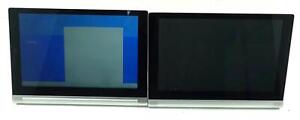 Lot 2 Lenovo Yoga Tablet 2-1050F 10.1Inch 16GB Wi-Fi Tablet - Silver - Read