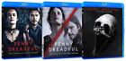 Penny Dreadful: The Complete Series 1, 2, 3, Blu-ray NEW Damaged Cases, See Desc