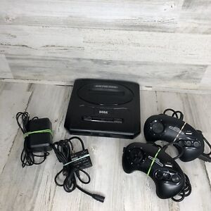 Sega Genesis Console Model 2 (MK-1631) with 2 OEM Controllers, Hookups Tested