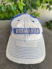 Vintage BASS Anglers Sportsman Society Fishing Hat Baseball Cap 1968 ASSMASTER !
