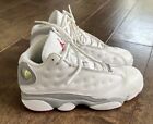 Air Jordan Retro13 Kids Sneaker Size3Y'White Wolf Grey' White Red Gray