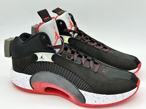 Air Jordan XXXV 35 Bred Black Red Silver Shoes CQ4227 030 Men’s Size 11