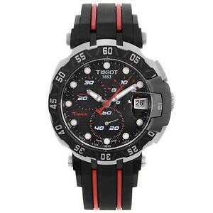 Tissot T-Race MotoGP Chronograph Steel Black Dial Mens Watch T092.417.27.201.00