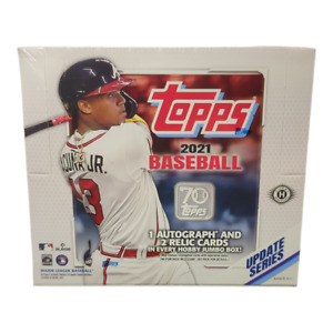 2021 Topps Update Series Baseball Factory Sealed Jumbo Hobby Box *SEE PICS*