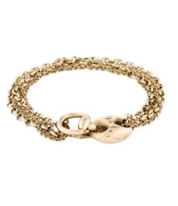 Vintage Gucci 18k gold Multi-Strand Bracelet
