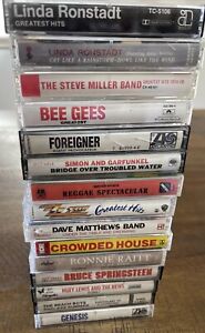 80’s 90’s Classic Rock Cassette Tapes Lot Of 15