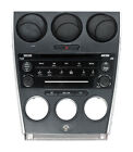 2006-2008 Mazda 6 AM FM Sat Radio 6 Disc CD Player w Bezel Part Number GR6G66DSX (For: 2006 Mazda 6 i Sedan 4-Door 2.3L)