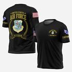 Air Force Shirt USAF Commands Custom 3D Shirt Military Soldier Veteran 3D Shirt