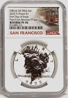 2023 s reverse proof peace silver dollar ngc rp 70 first day of issue trolley