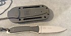 CRKT Carson Design F4-02 dagger w/necklace sheath tactical knife--1855.23