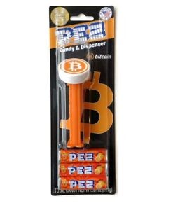 NEW Bitcoin PEZ Dispenser with Candy LIMITED EDITION Collectible ONLY30,000 MADE