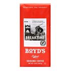 Boyds Coffee Ground Medium Roast Bag, Breaktime, 12 Ounce BEST BY 5/2/2024