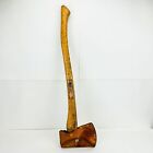 Vintage Kelley How Thomson Co. Hickory Splitting Maul Axe with 25