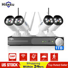 Hiseeu Security Camera System Outdoor Wireless Audio Wifi Home CCTV 3MP 10CH NVR