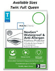 Mattress Cover Waterproof Anti-Allergen Zippered Bed Bug Protector