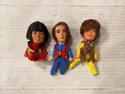 3 Vintage 1970 Remco The Monkees Clever finger puppet doll Davey Mickey Mike B28