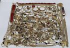 Assorted Grab Bag Bulk Lot of 1Kt-3Kt Gold Plated Jewelry Items; 5.4 LBS
