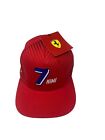 NWT Puma Scuderia Ferrari Red Cap Hat Snap back F1 Italian Flag 7 Kimi Raikkonen