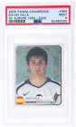 2005 Panini Champions of Europe Stickers #364 David Villa PSA 9